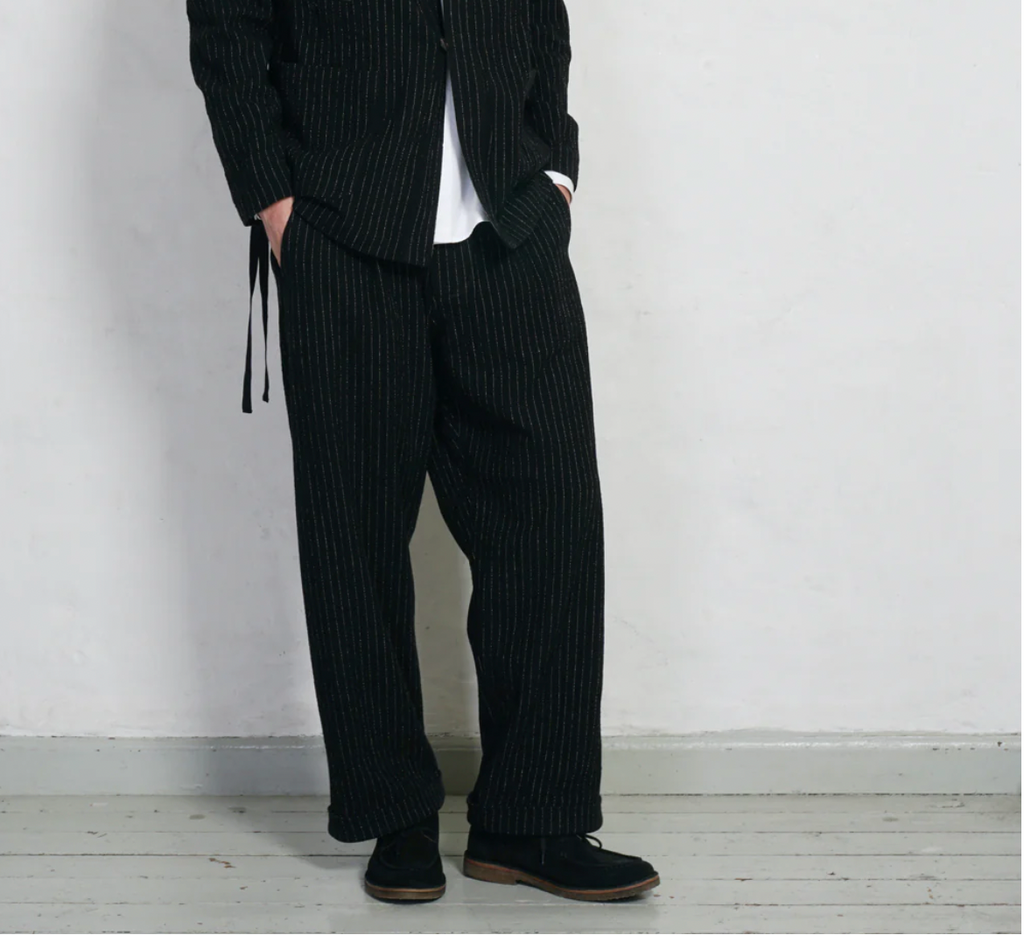 Bobby Wide Pleated Trouser