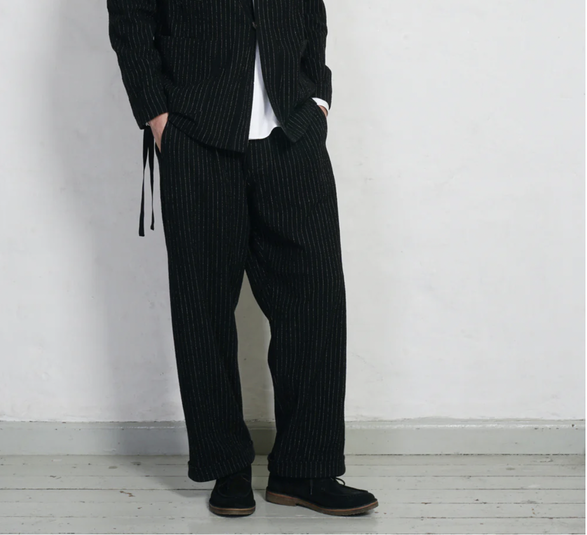 Bobby Wide Pleated Trouser