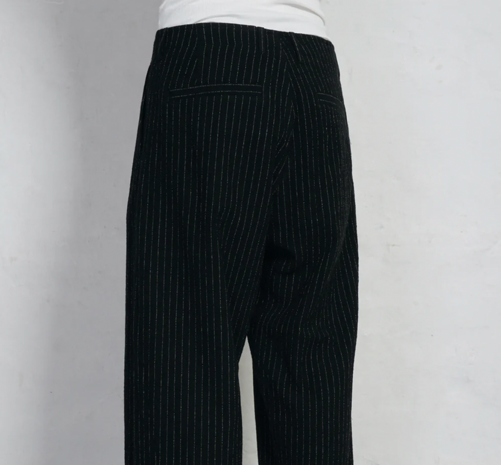 Bobby Wide Pleated Trouser