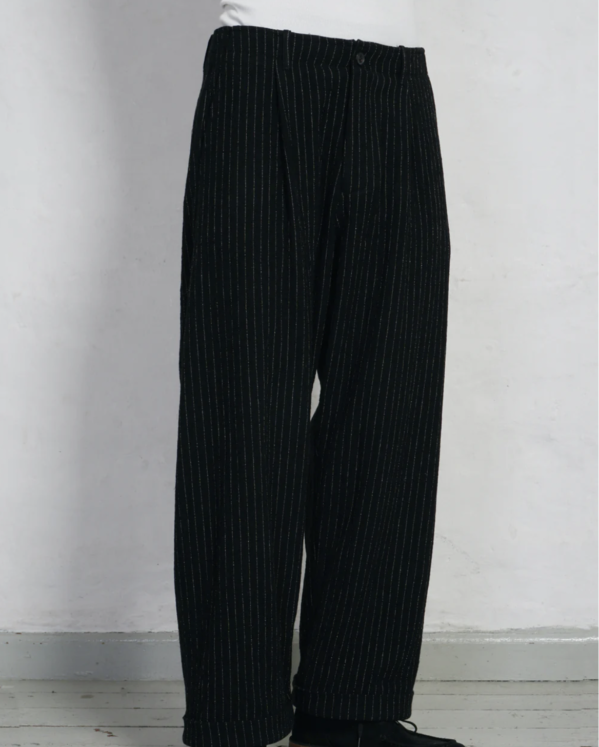 Bobby Wide Pleated Trouser