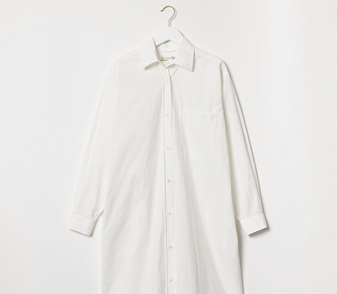 Dress01 Shirt Dress - 01 White / XXS Dress01 Shirt Dress - 01 White / XXS