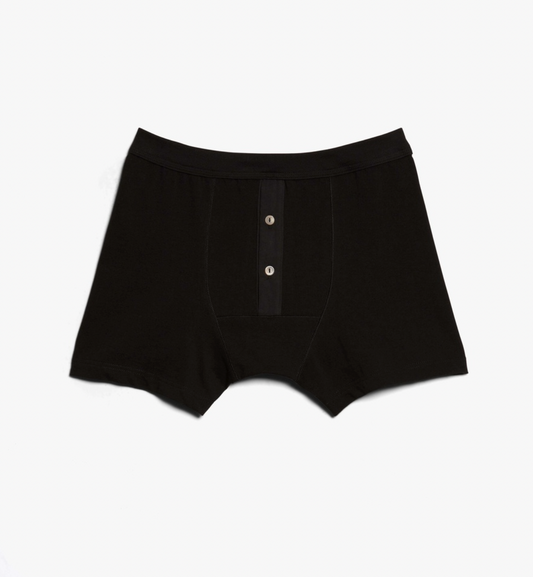 255 Loopwheeled Boxer Button-Fly