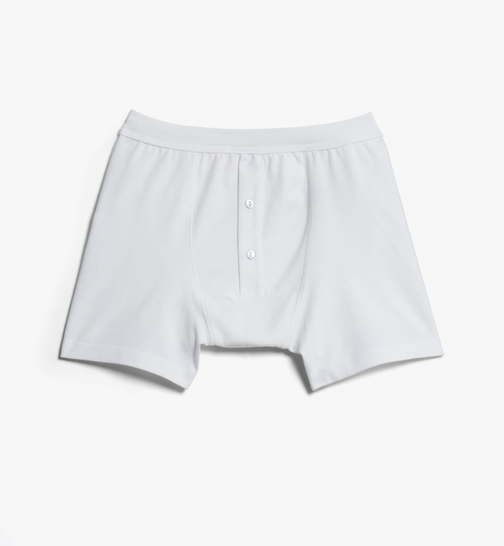 255 Loopwheeled Boxer Button-Fly