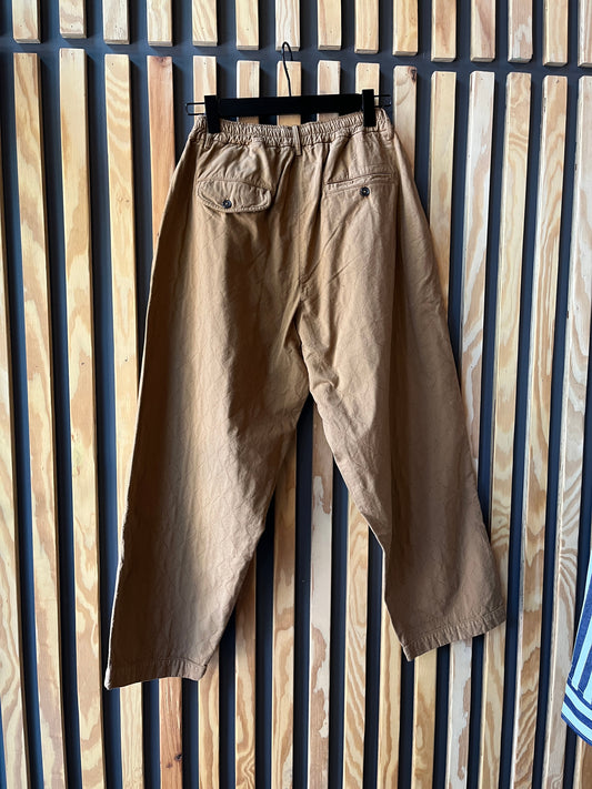 Quilted Oxford Pant