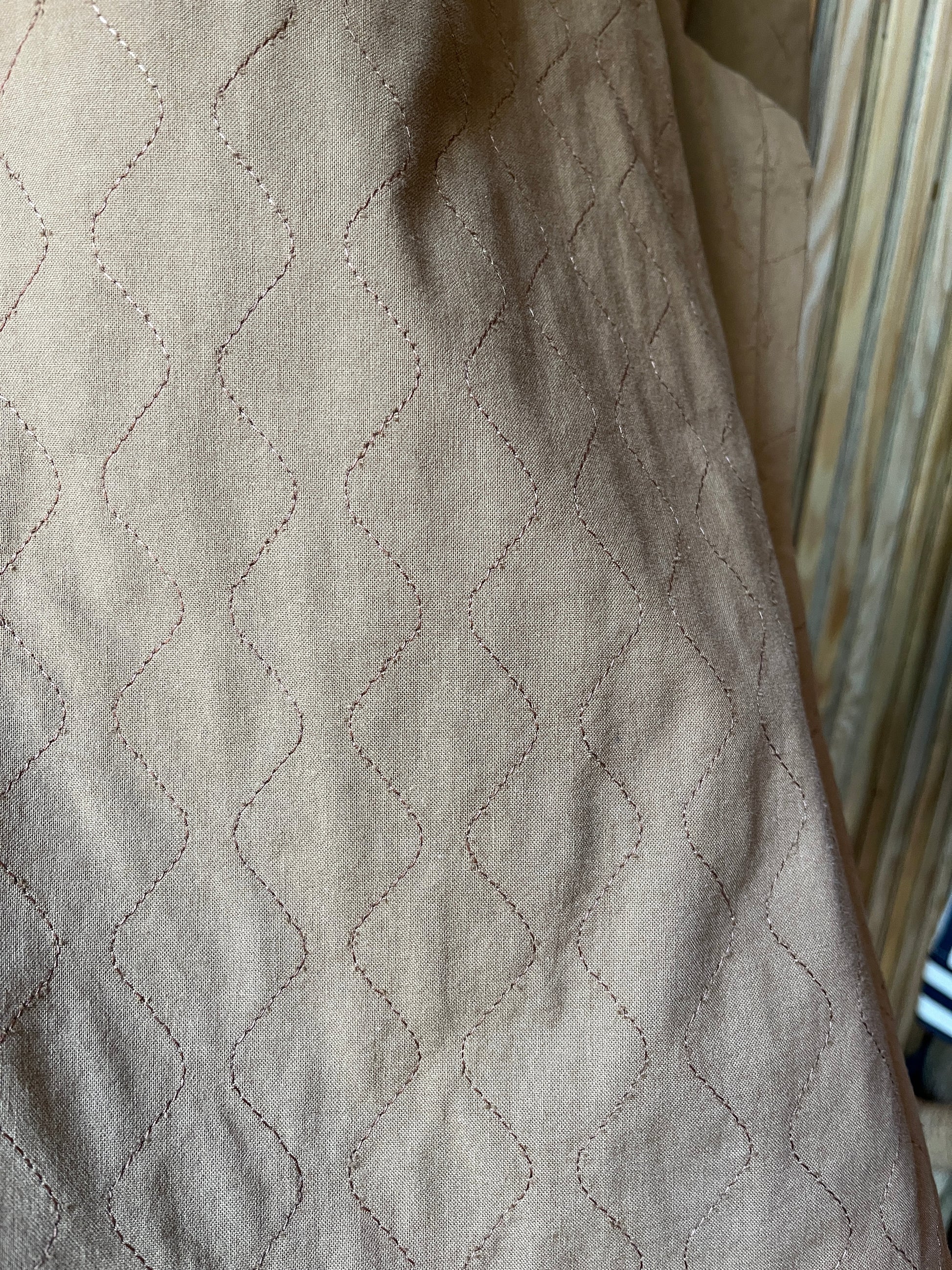 Quilted Oxford Pant