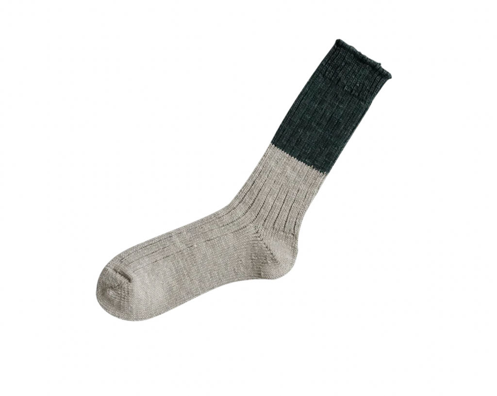 Wool Cotton Slab Socks
