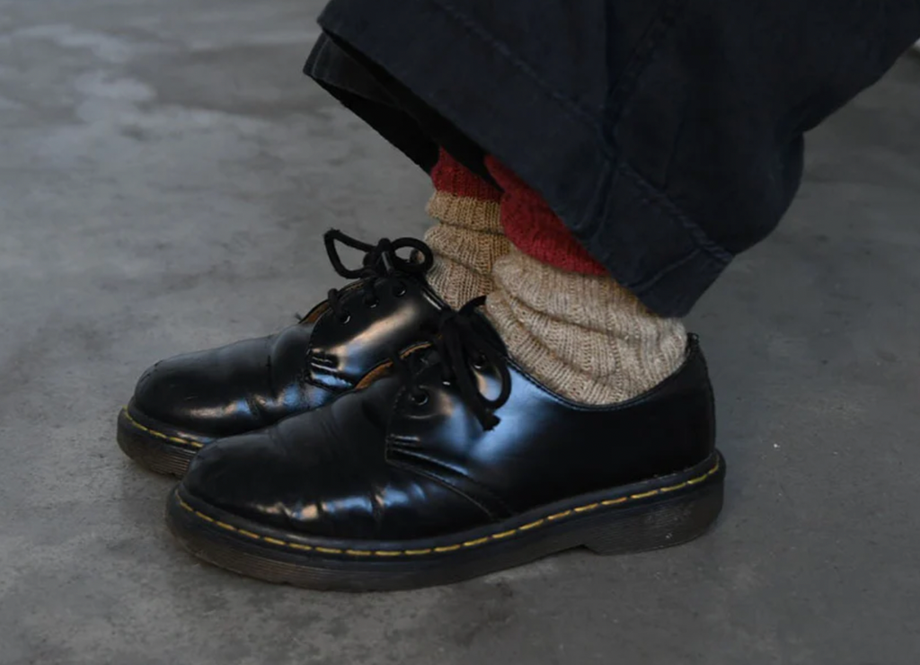 Wool Cotton Slab Socks