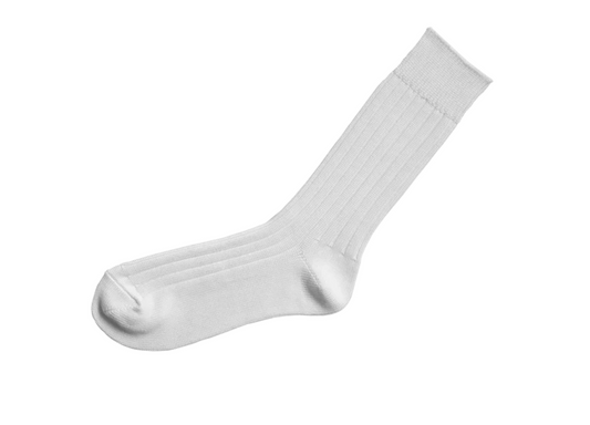 Egyptian Cotton Ribbed Socks