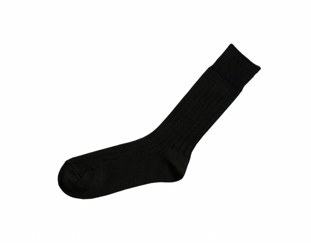 Egyptian Cotton Ribbed Socks