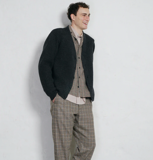 Evald Heavy Knit Cardigan