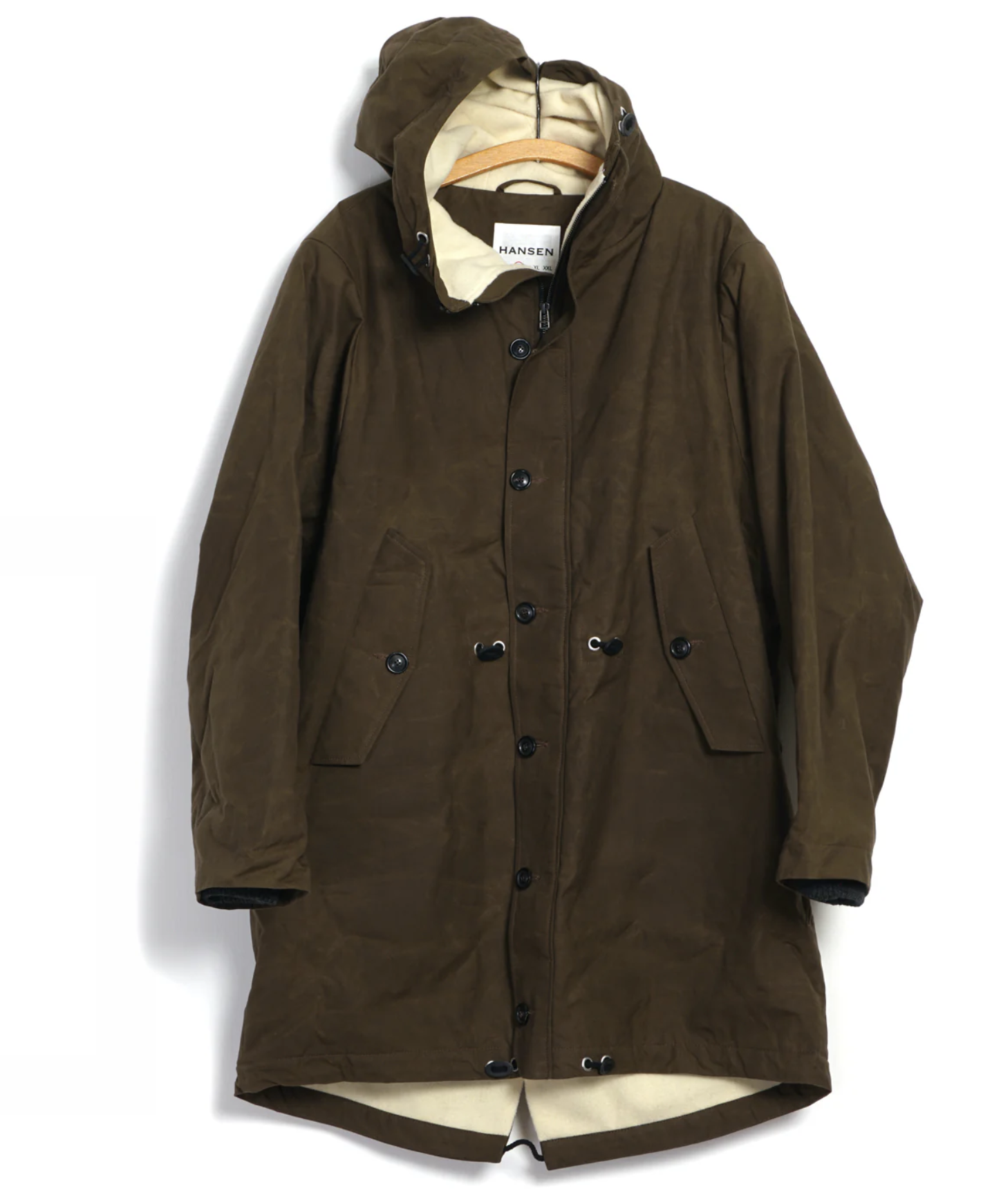 Rasmus Zip Waxed Parka