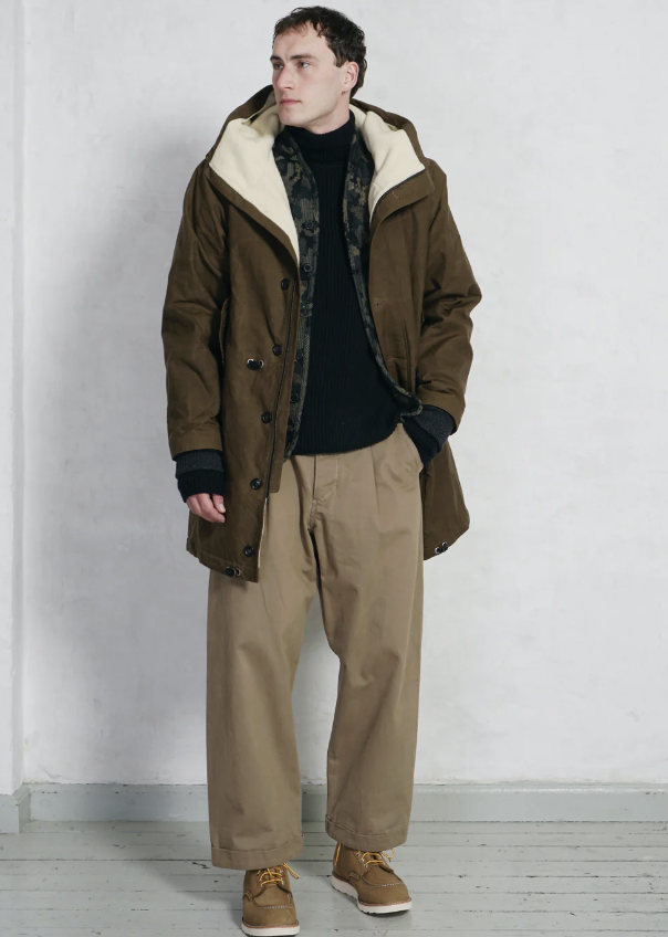 Rasmus Zip Waxed Parka