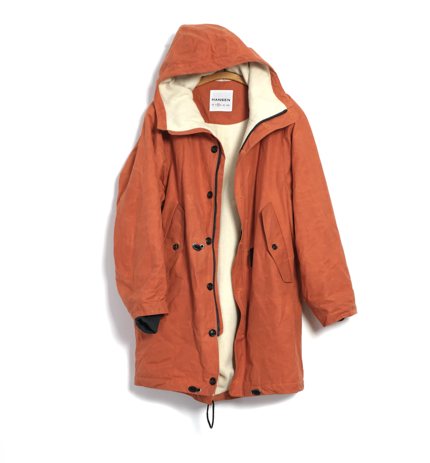 Rasmus Zip Waxed Parka