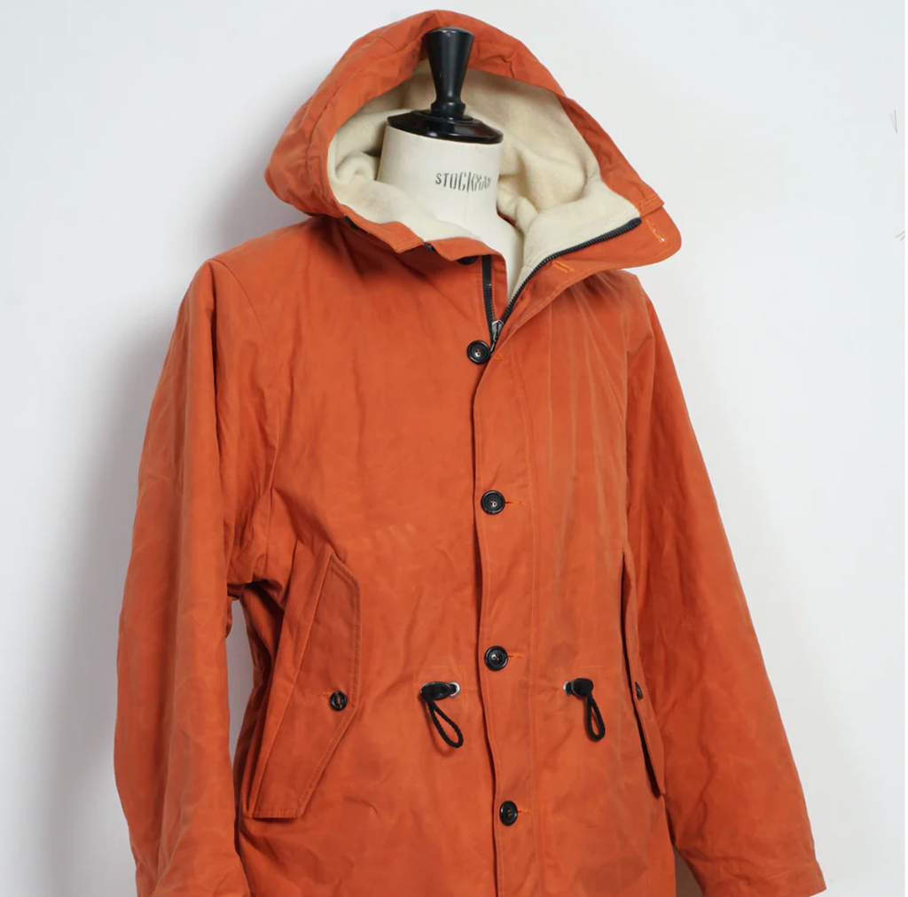 Rasmus Zip Waxed Parka