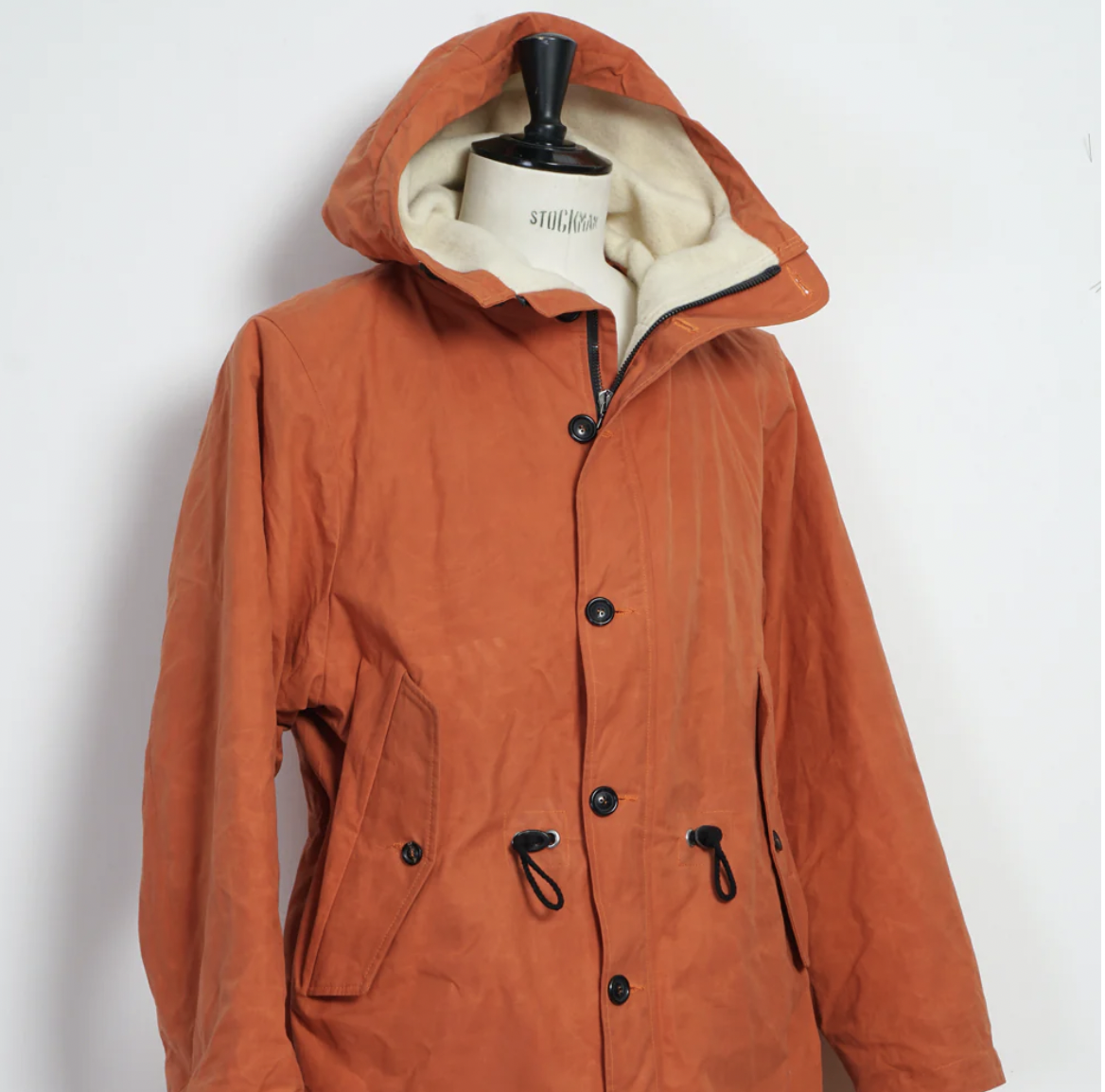 Rasmus Zip Waxed Parka