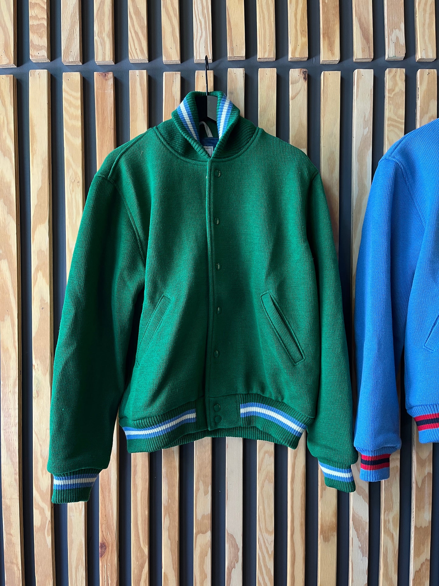 Wool Knit Club Jacket