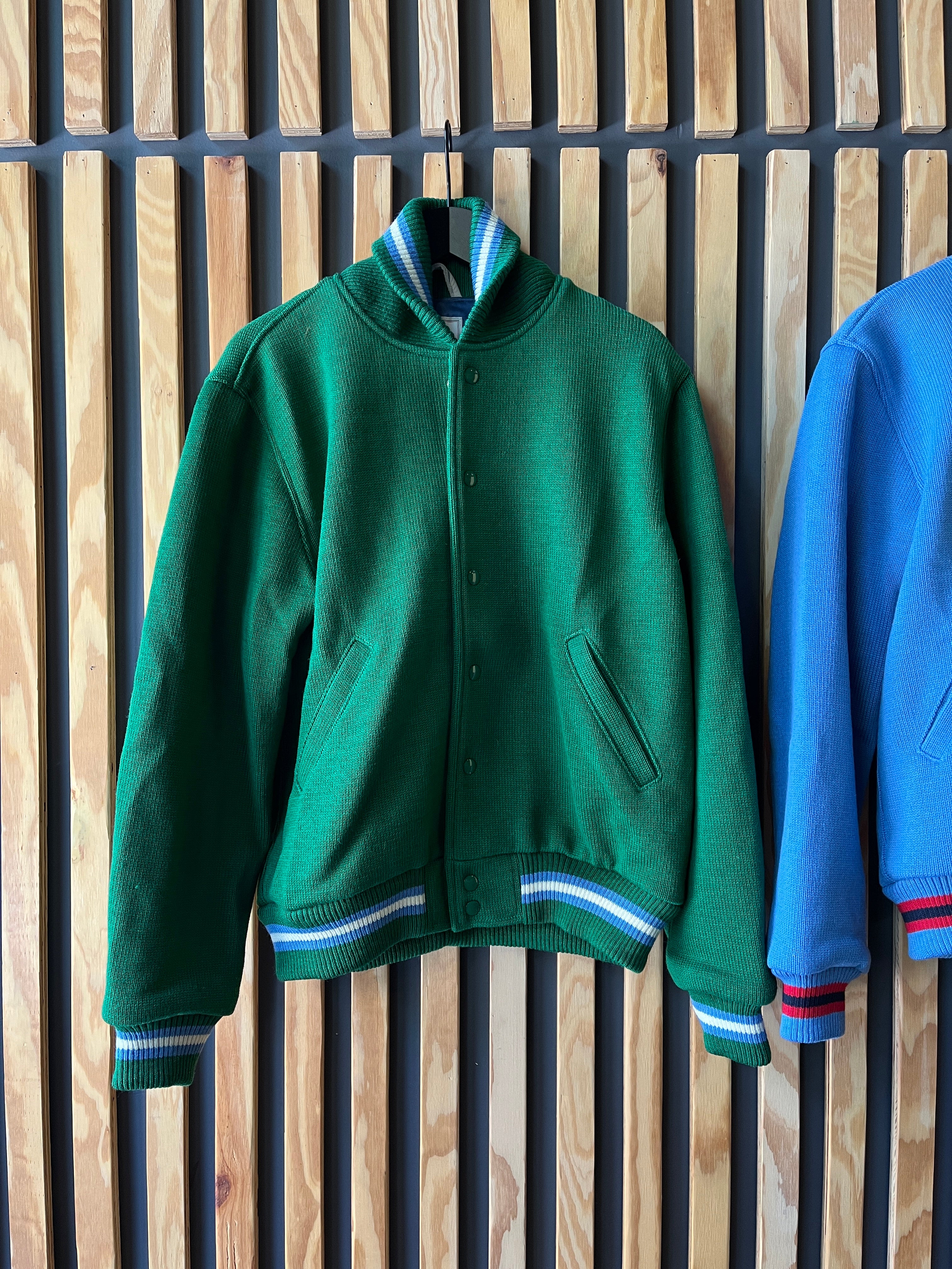 Wool Knit Club Jacket