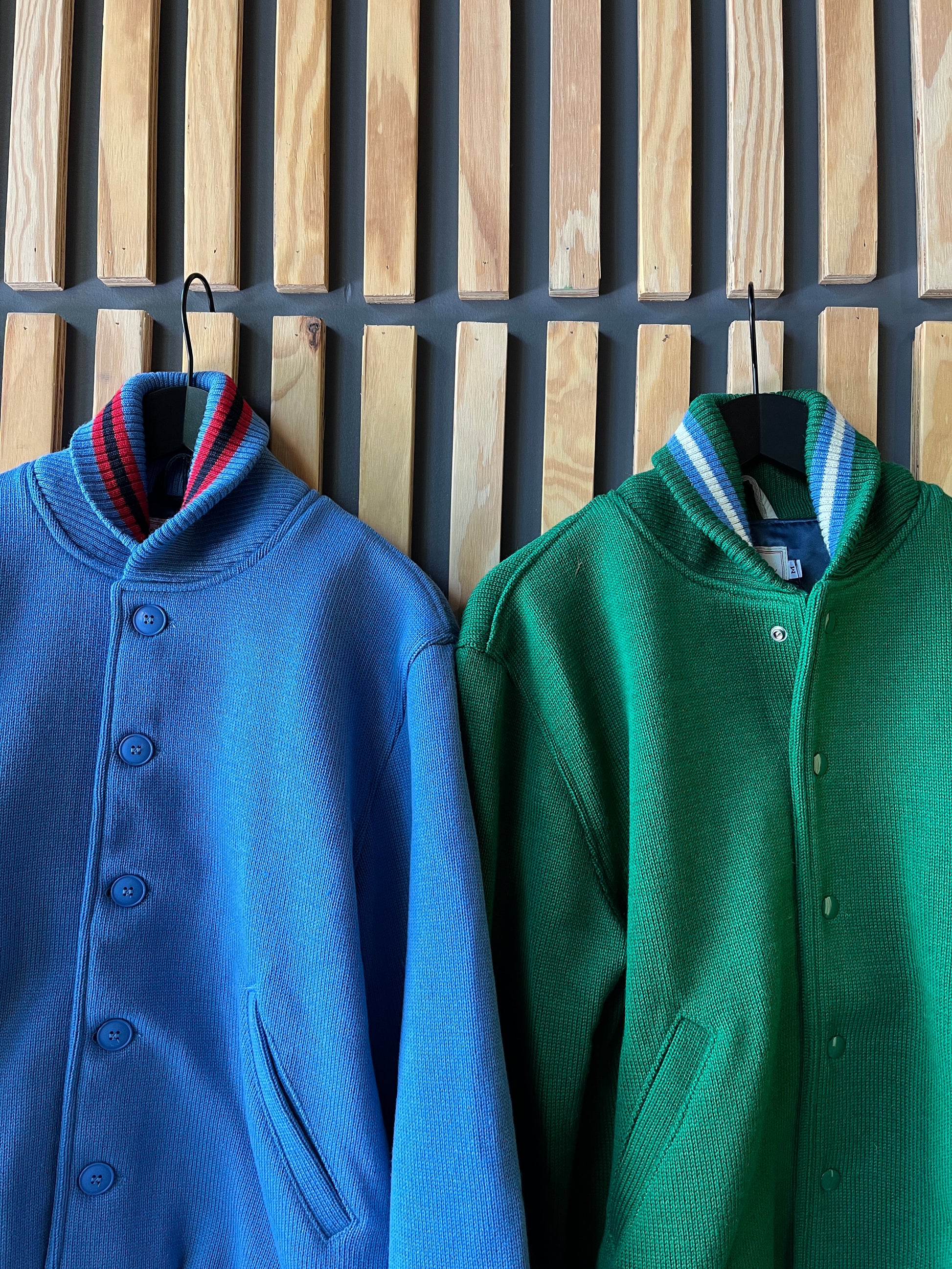 Wool Knit Club Jacket