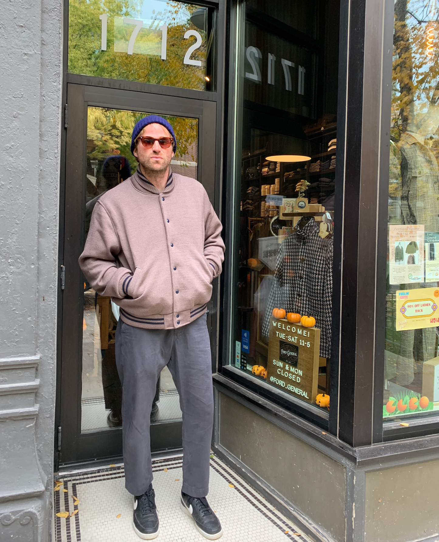 Wool Knit Club Jacket