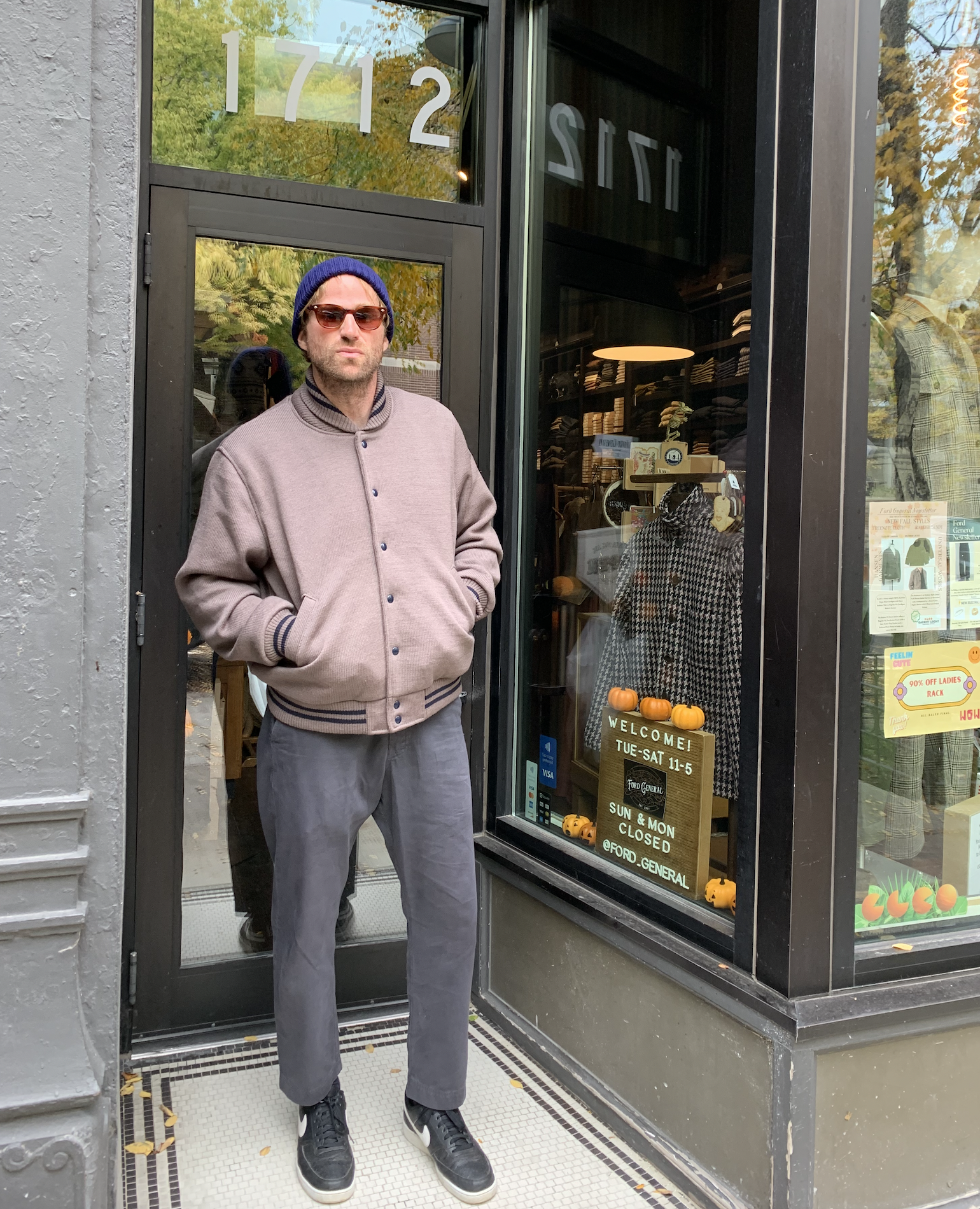 Wool Knit Club Jacket