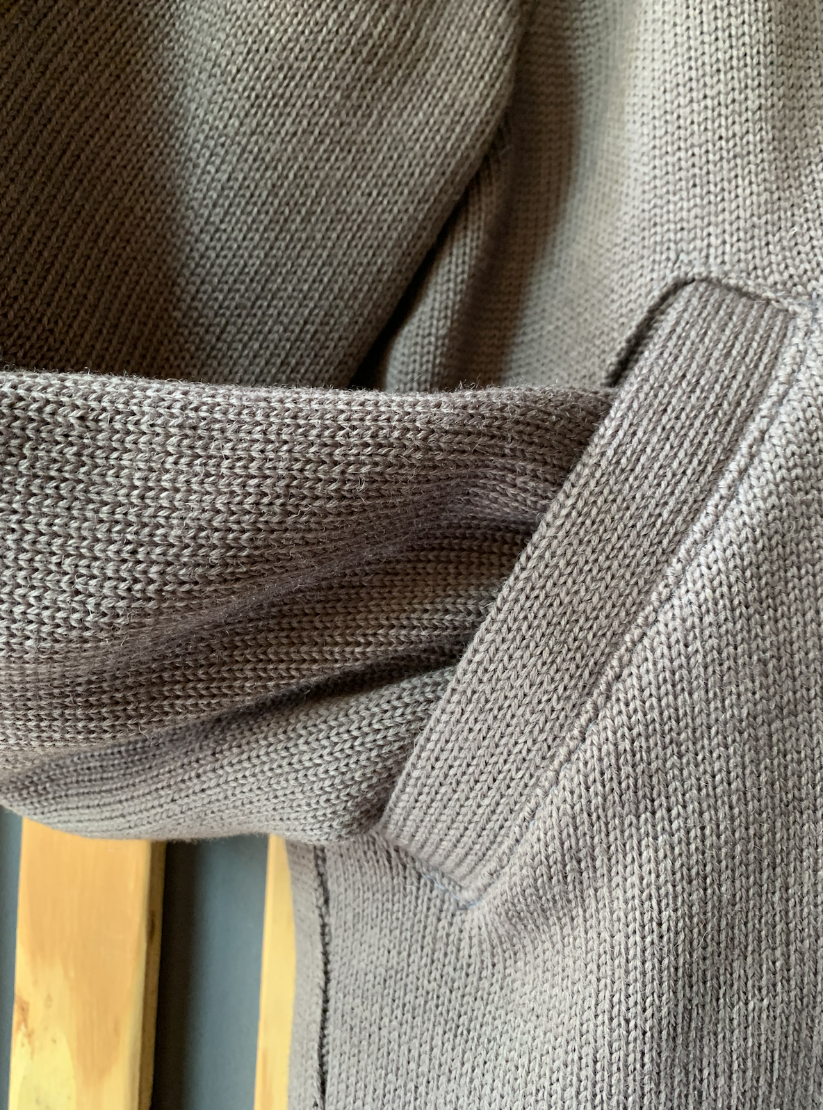 Wool Knit Club Jacket