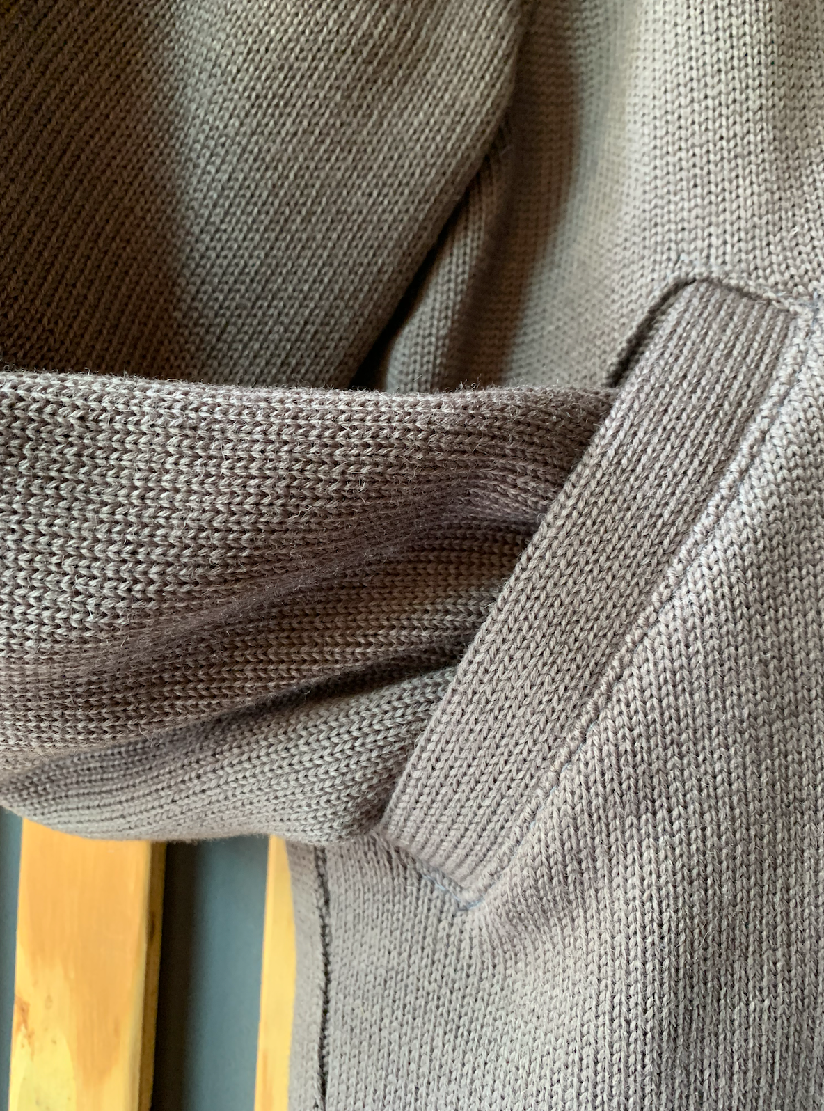 Wool Knit Club Jacket