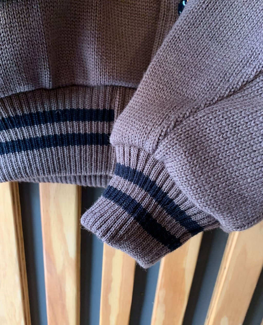 Wool Knit Club Jacket