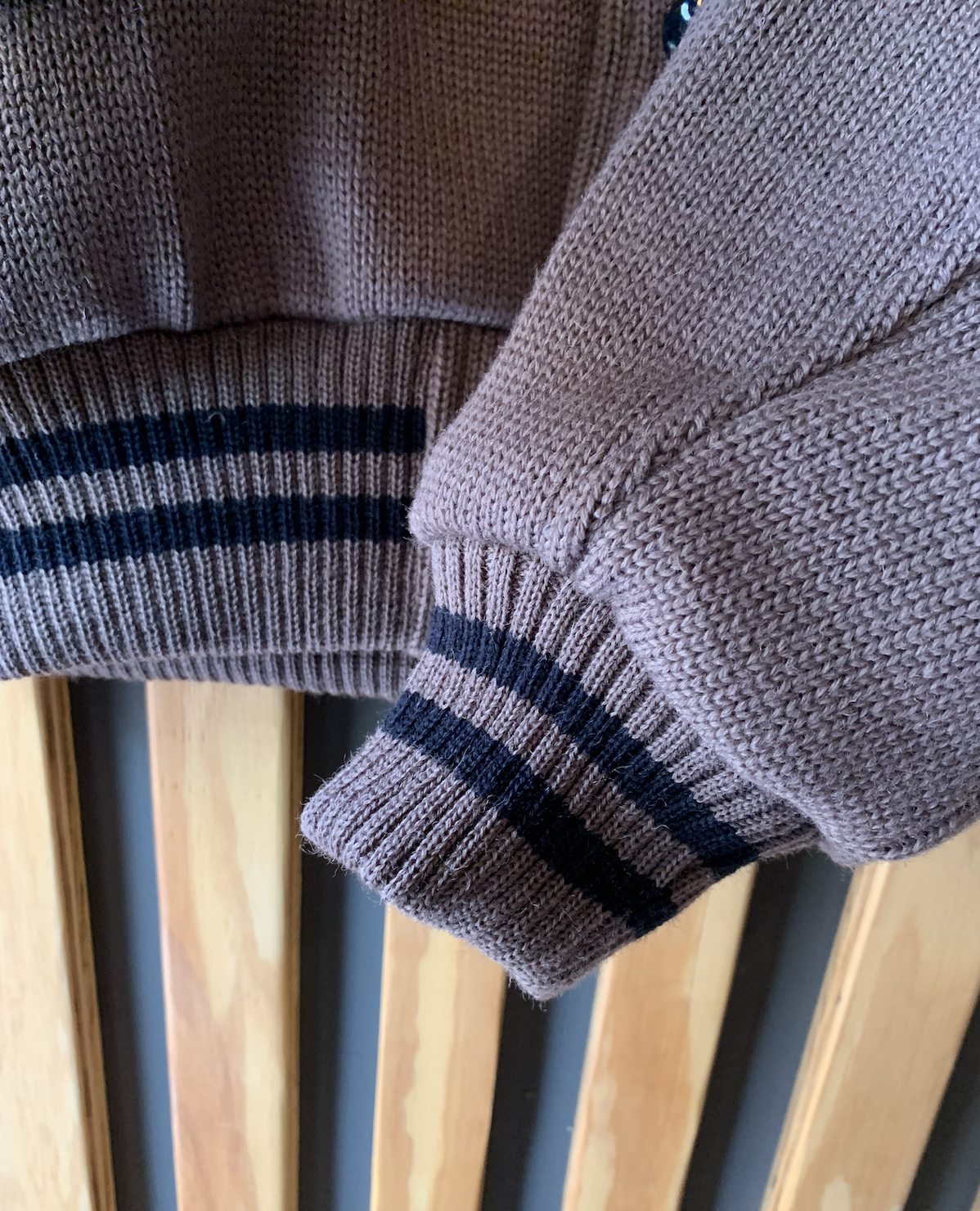 Wool Knit Club Jacket