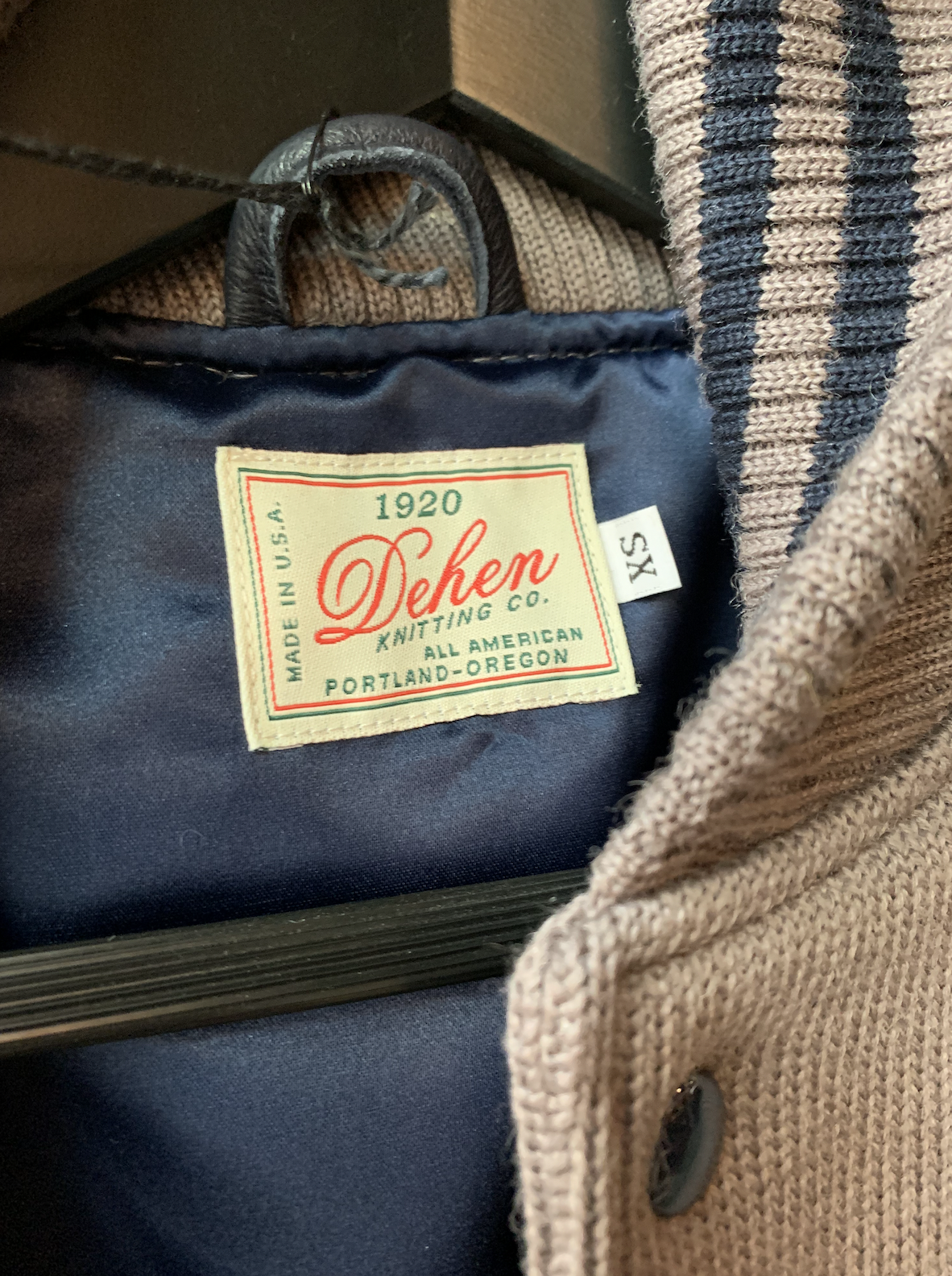 Wool Knit Club Jacket