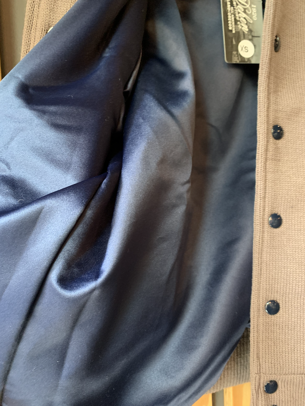 Wool Knit Club Jacket