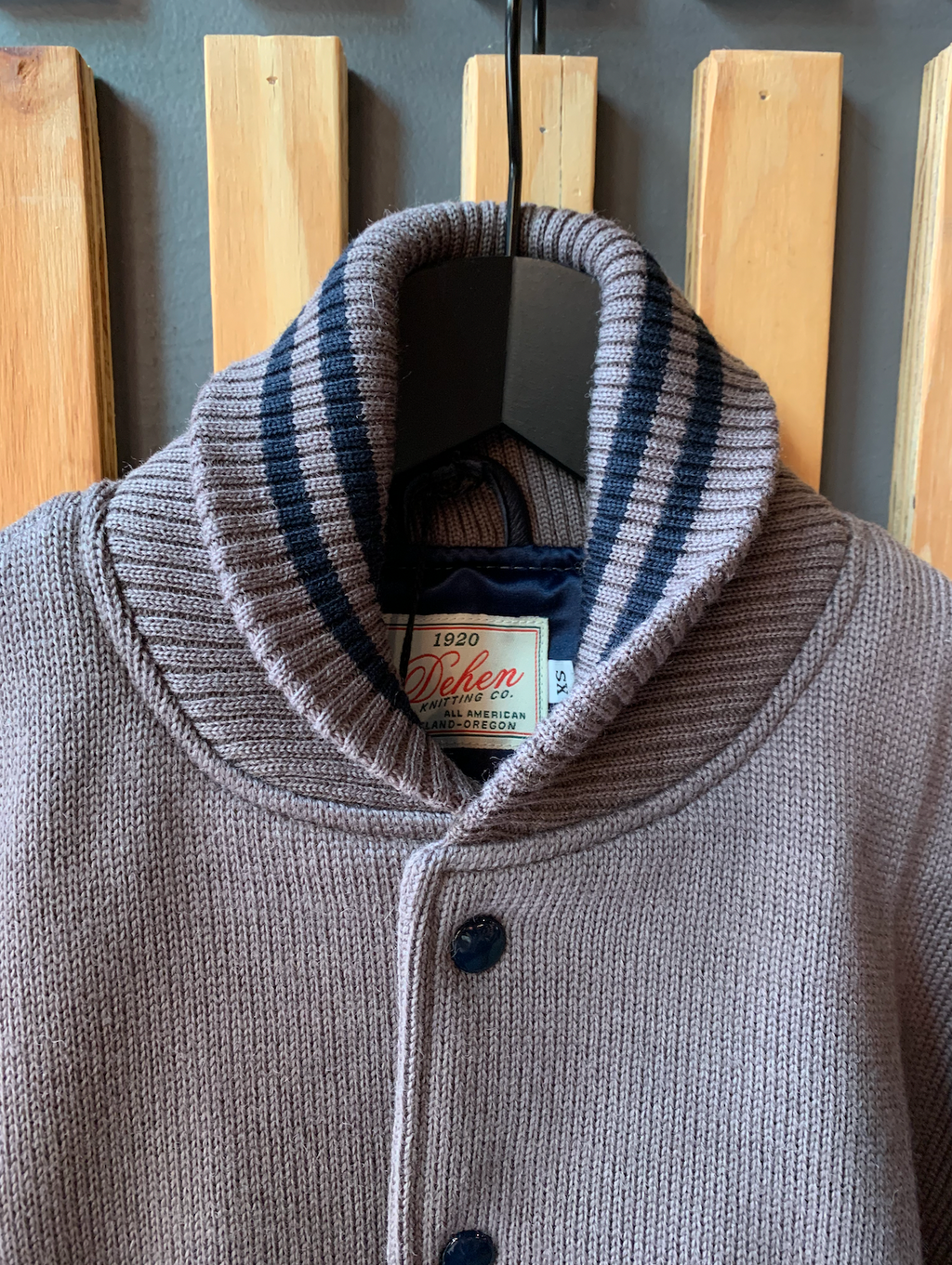 Wool Knit Club Jacket