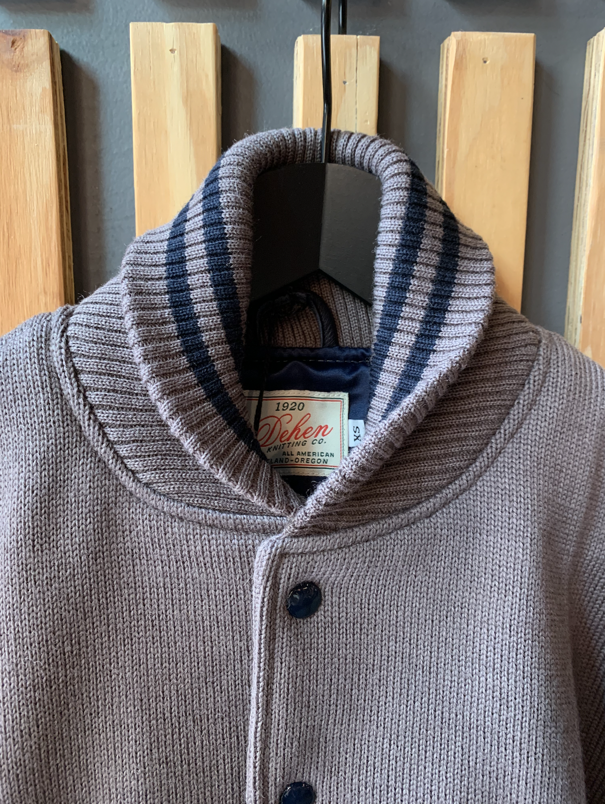 Wool Knit Club Jacket