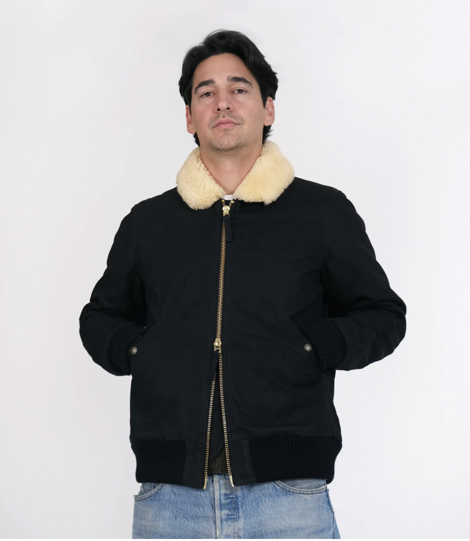 Waxed Cotton Club Jacket