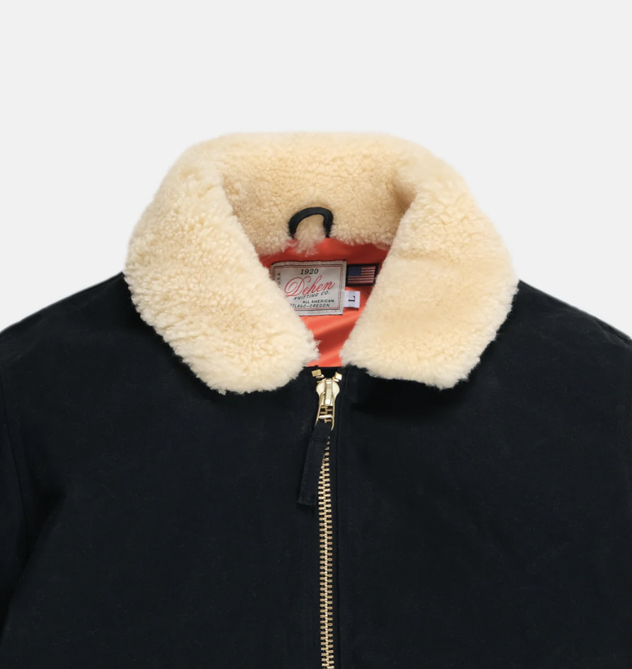 Waxed Cotton Club Jacket