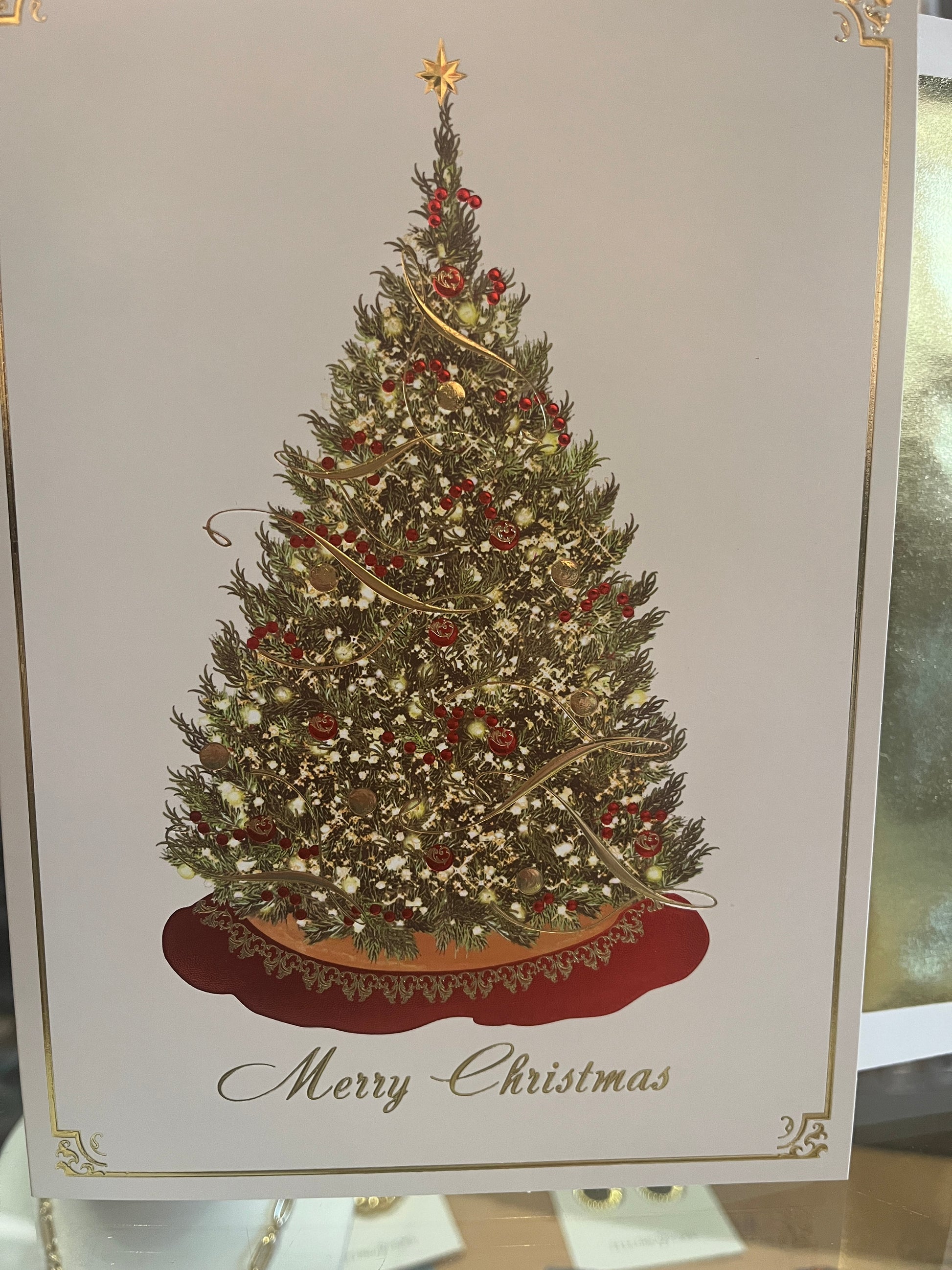 Elegant Tree Boxed Holiday Cards