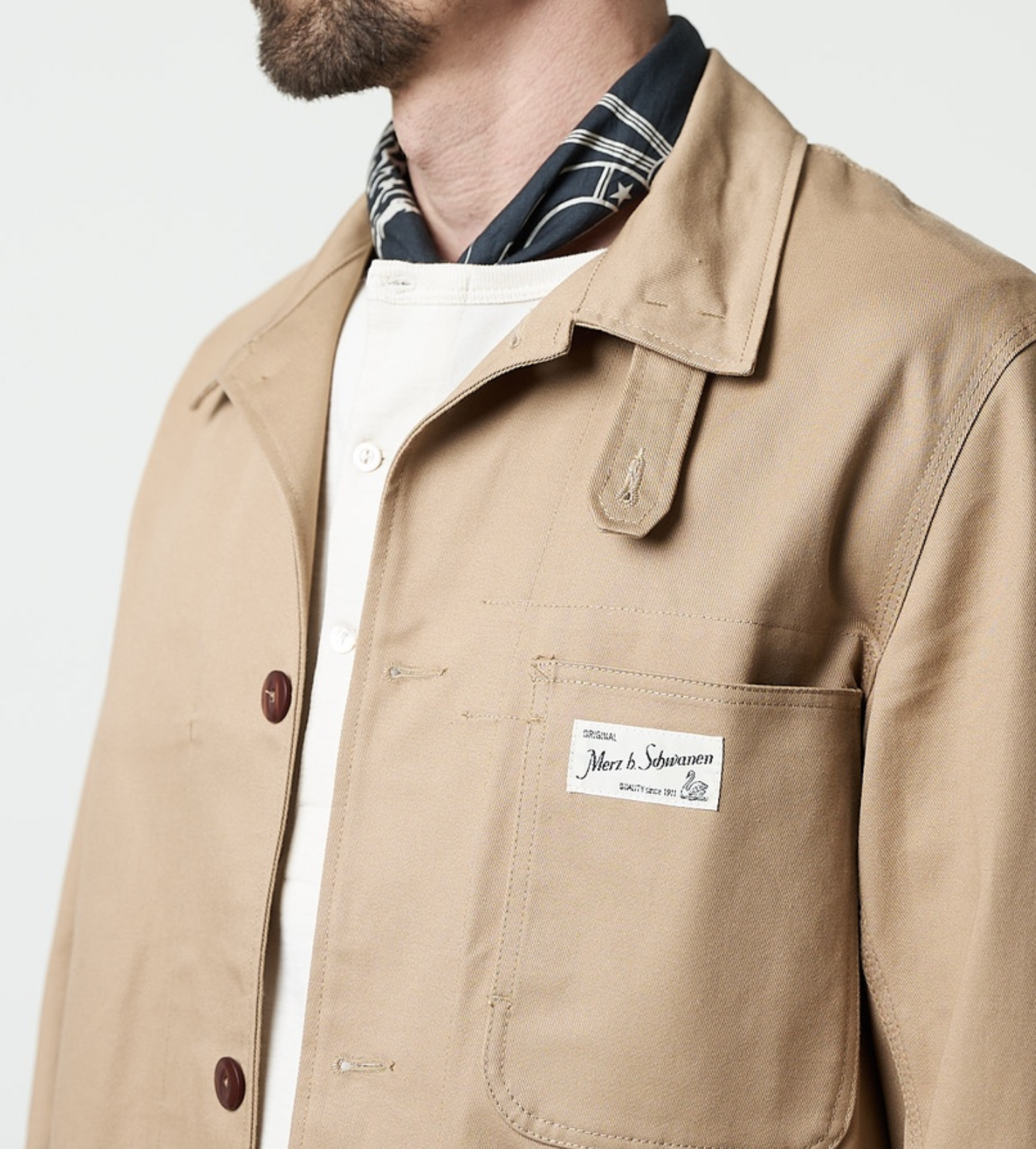 JKT01 Organic Cotton Twill Unisex Jacket