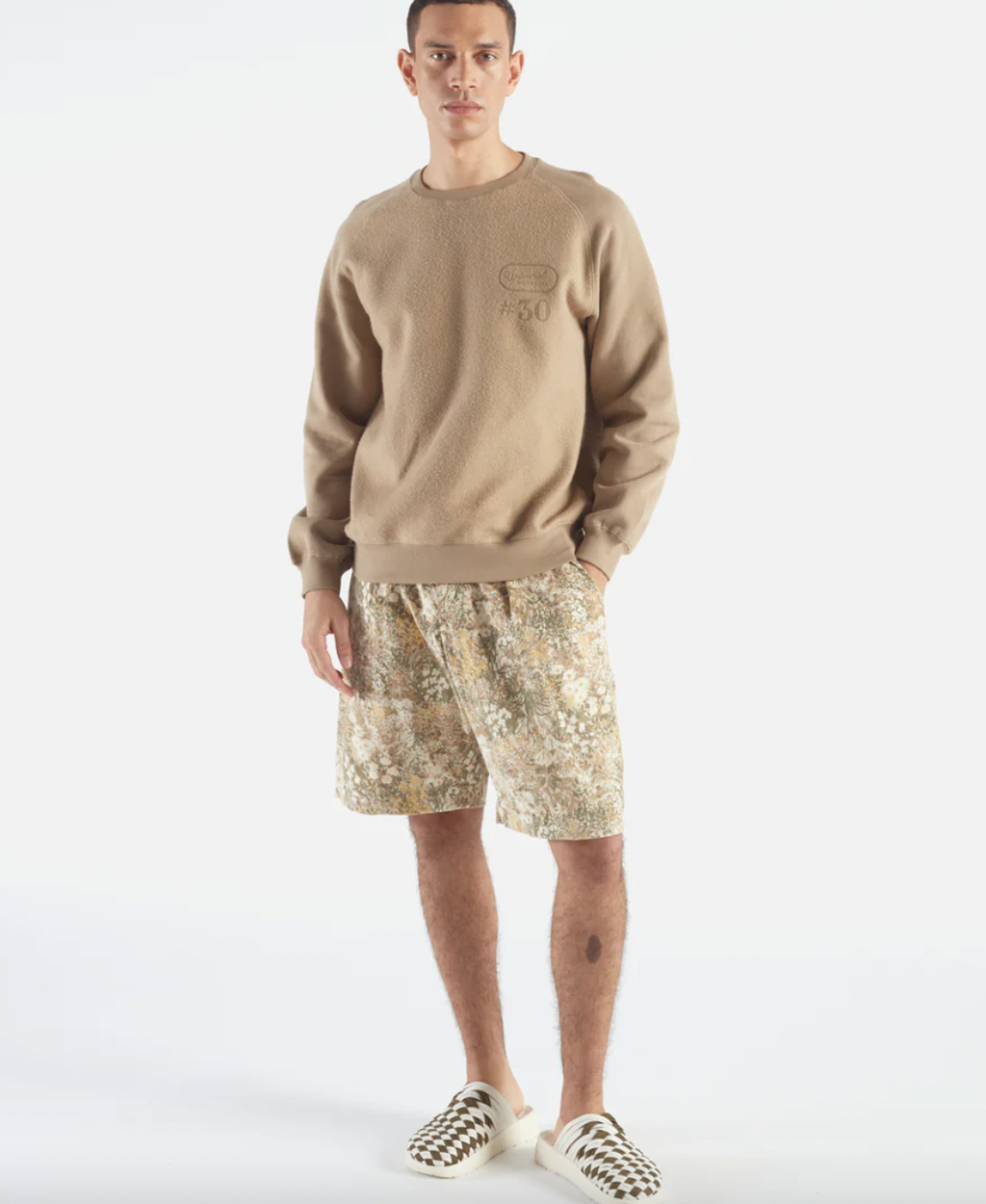 Pleated Track Short