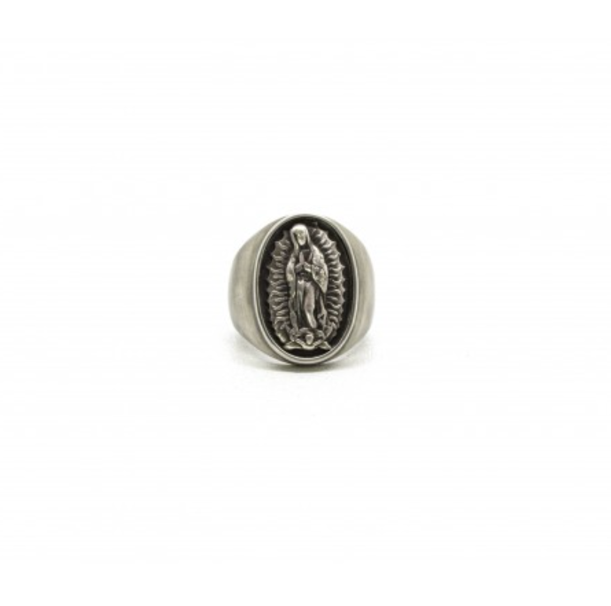 B119 Bague Chevalière "Santa Maria de Guadalupe"