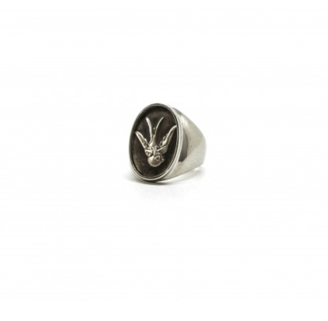 B124 Bague Chevalière "Sparrow"
