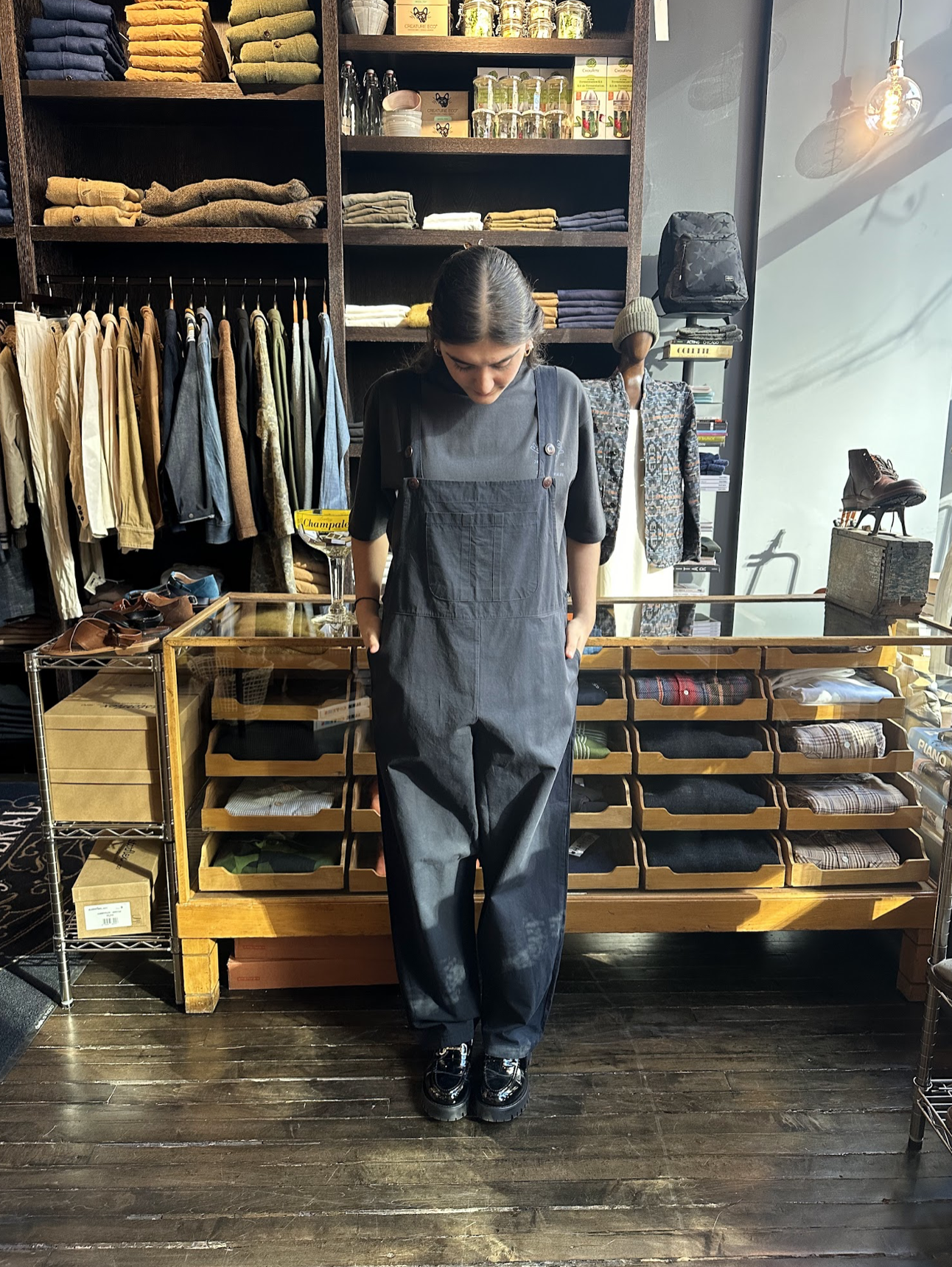 Washed Cotton Overall