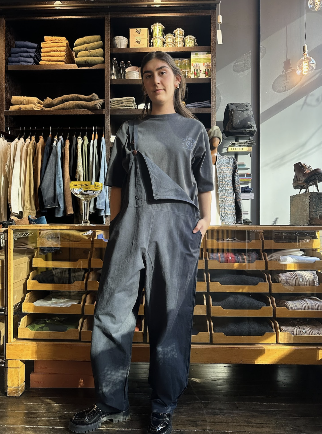 Washed Cotton Overall