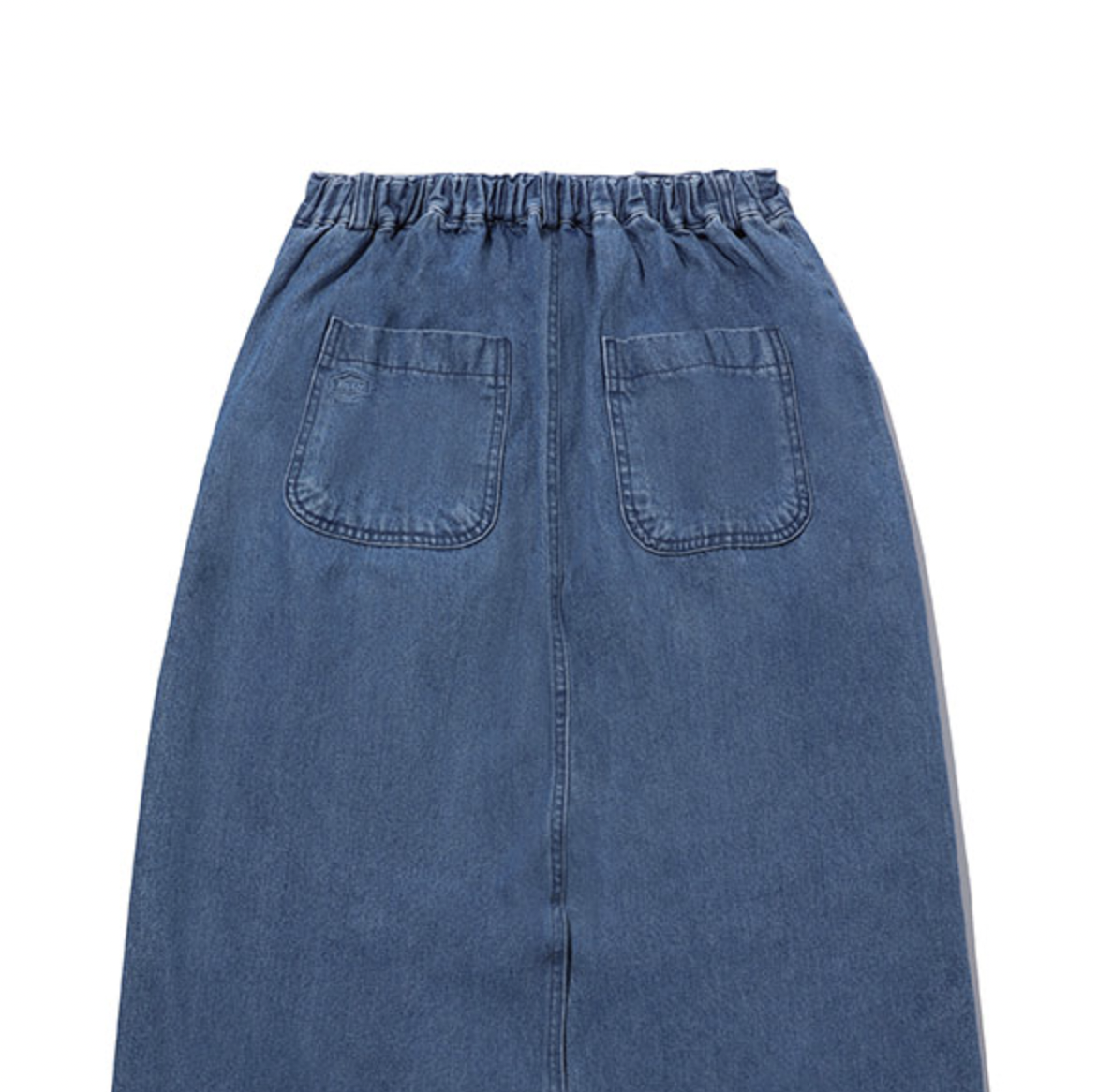 Recycled Denim Fatigue Skirt