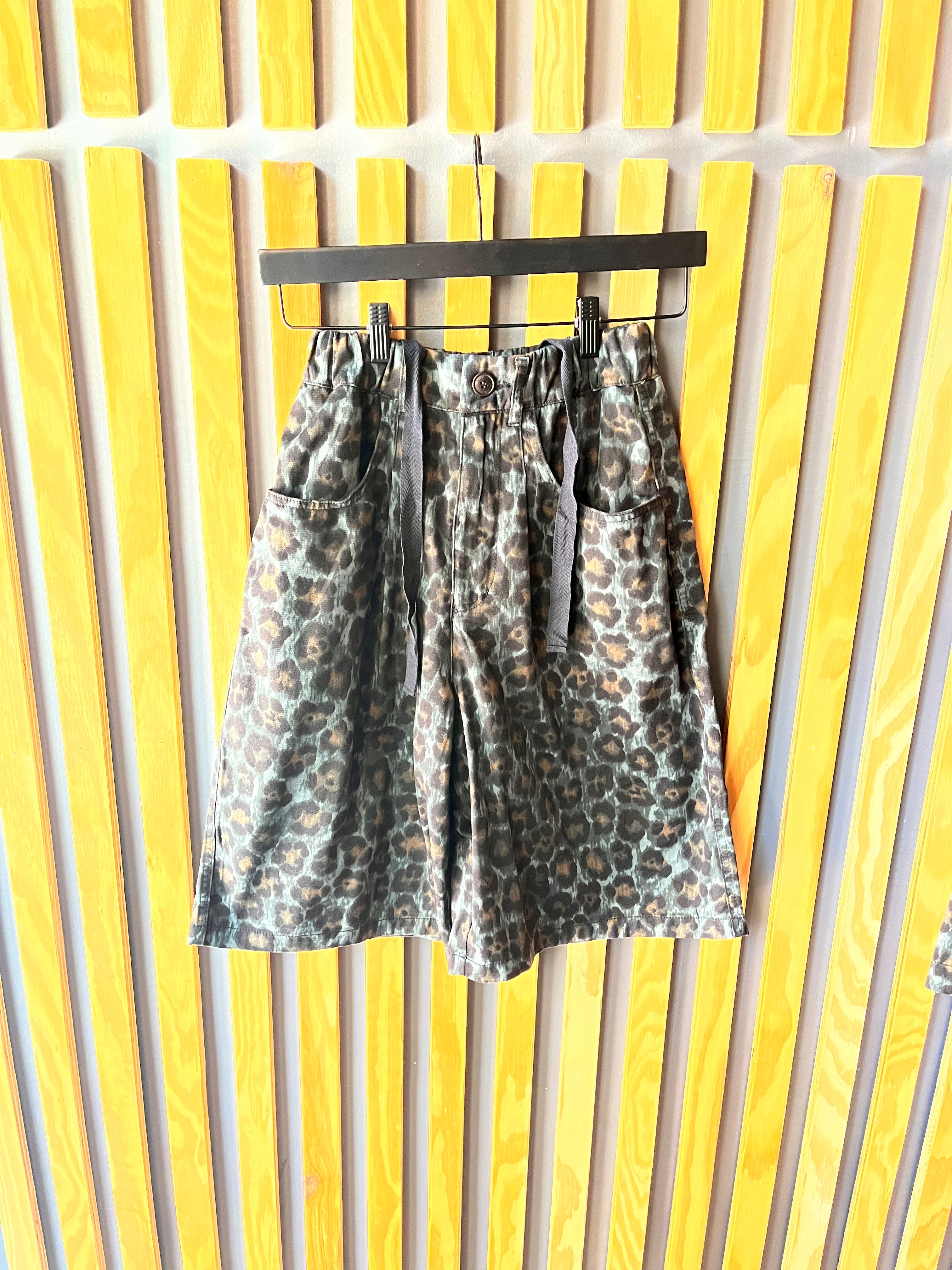 Drawstring Bermuda Shorts