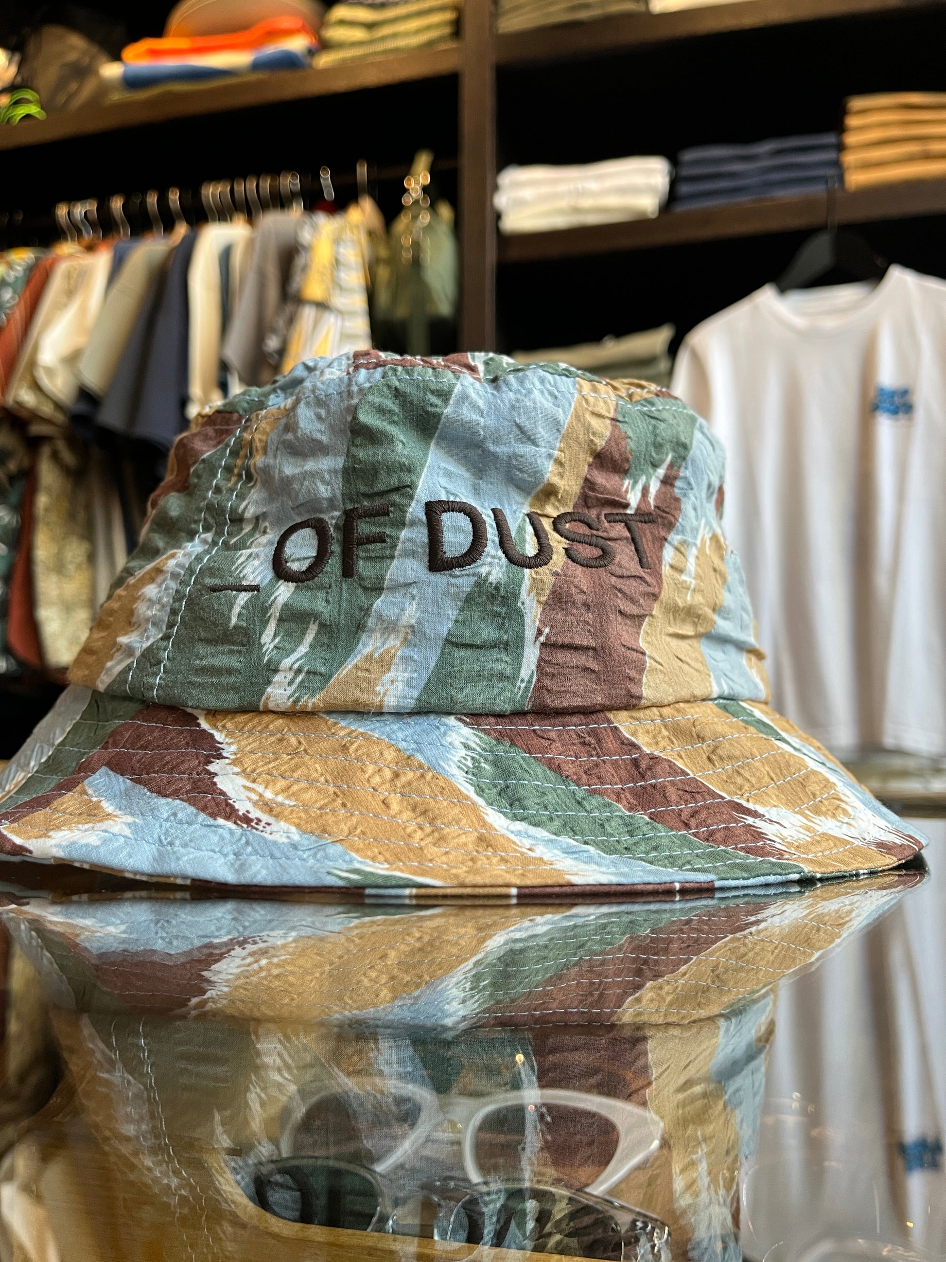 Brush Print Bucket Hat