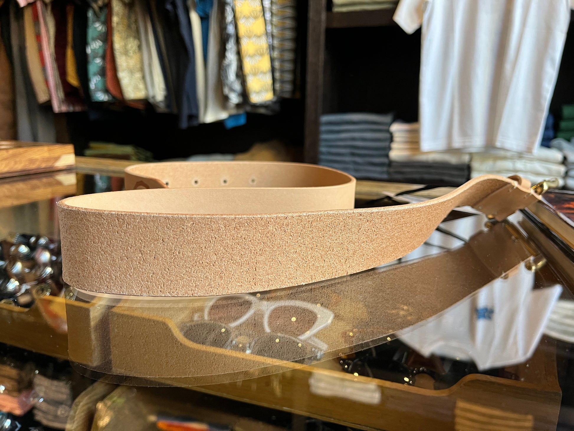 Roller Leather Belt
