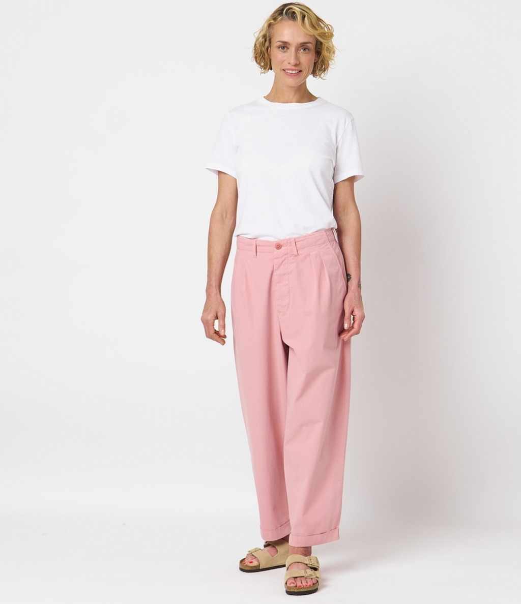 PANTS03 Good Basics Unisex Pleated Pant