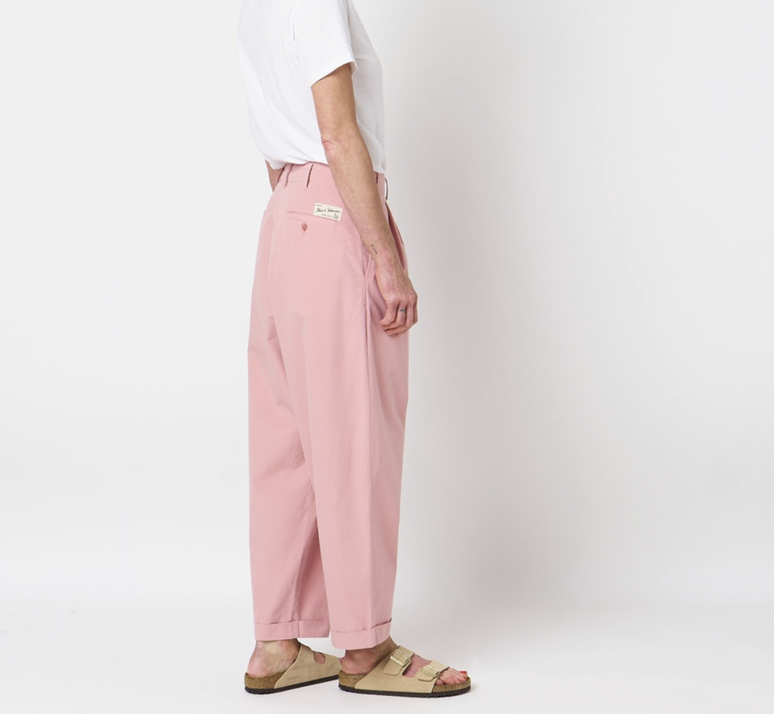 PANTS03 Good Basics Unisex Pleated Pant