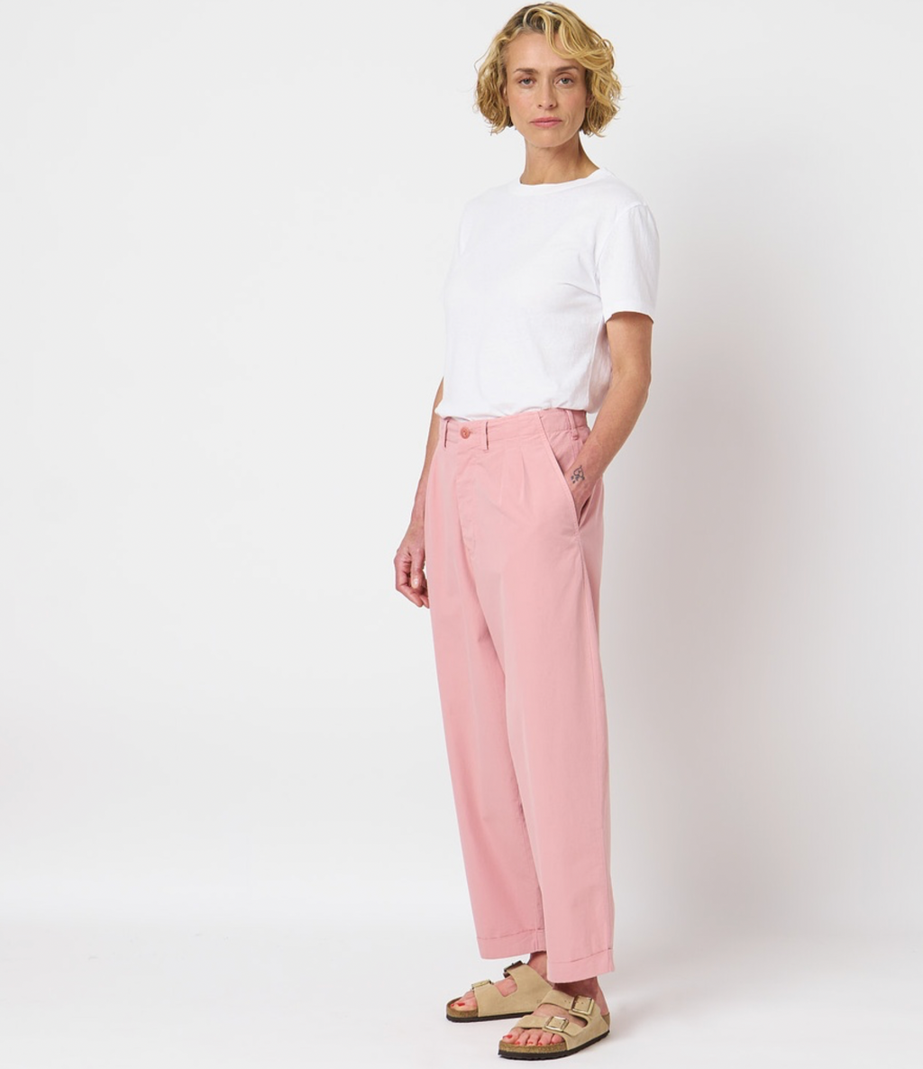 PANTS03 Good Basics Unisex Pleated Pant