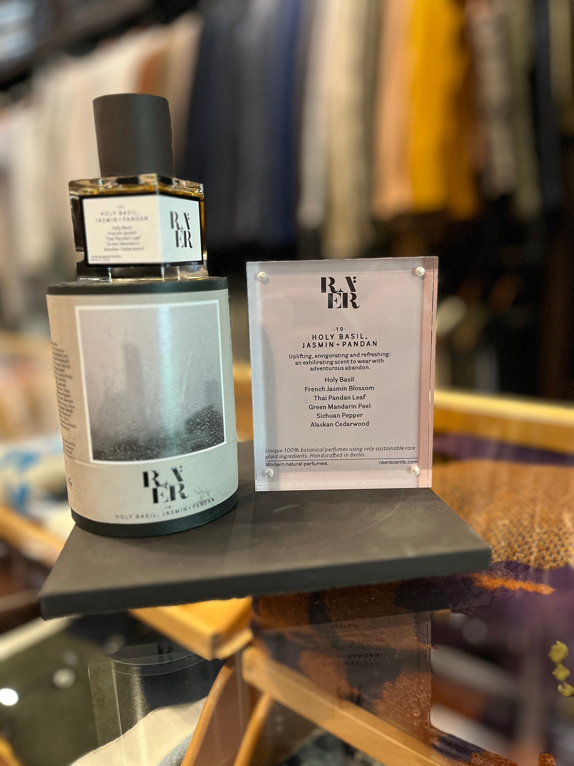 Raer 10: Holy Basil, Jasmin + Pandan