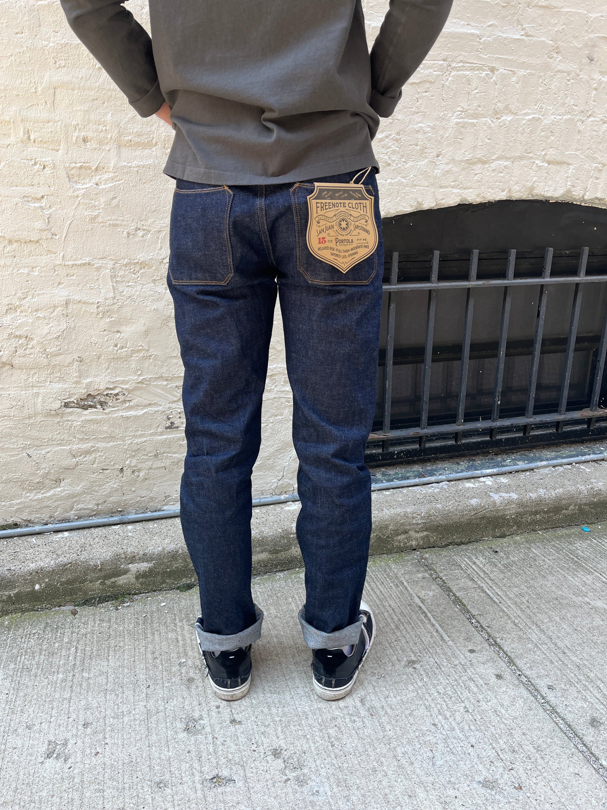 Portola Classic Tapered 16 Ounce Rinsed Denim